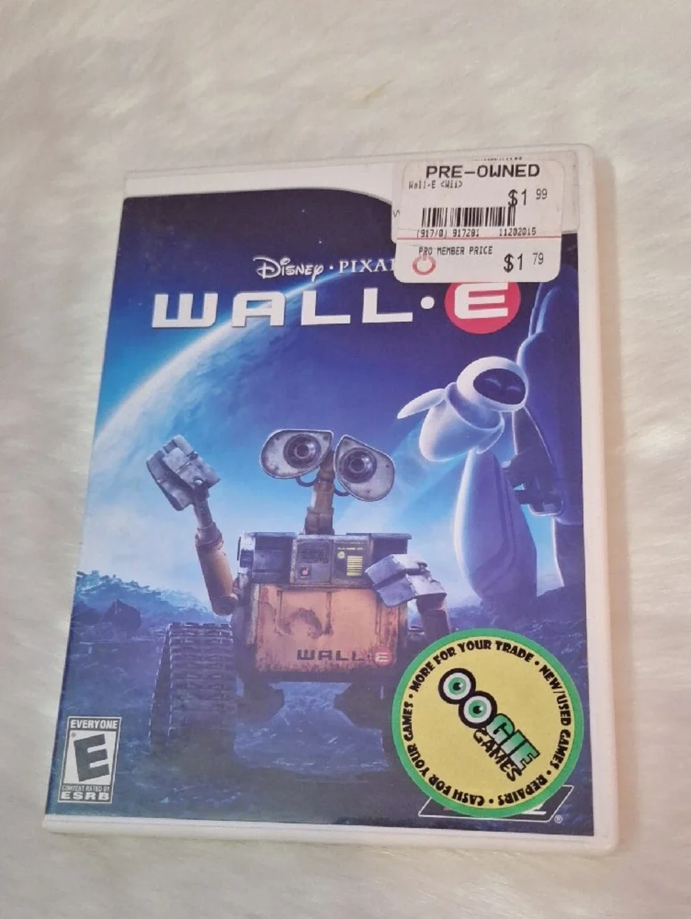 Wii WALL•E & Wii Monkey Mischief Set Of 2 Games